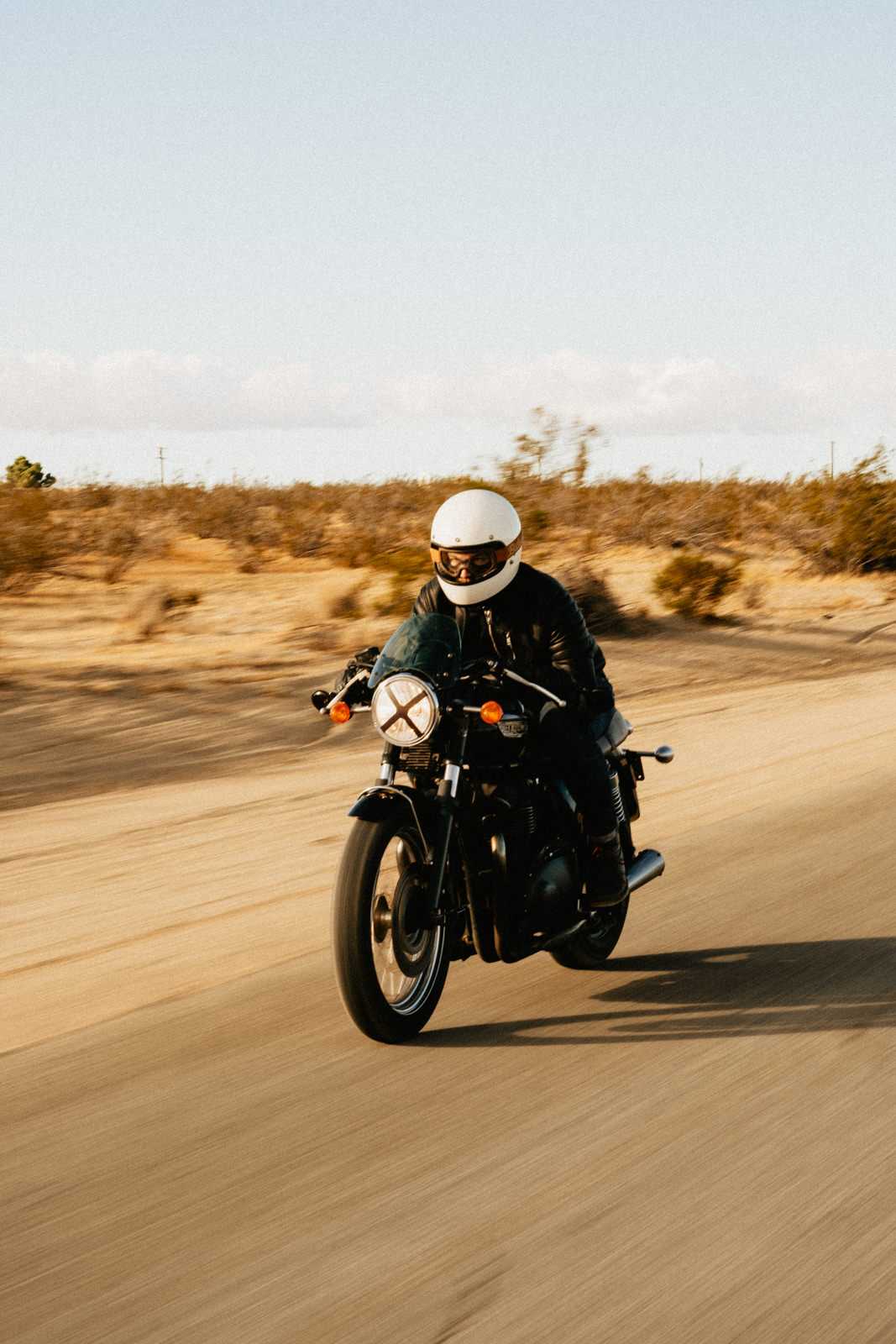 Motorbike lifestyle photography session