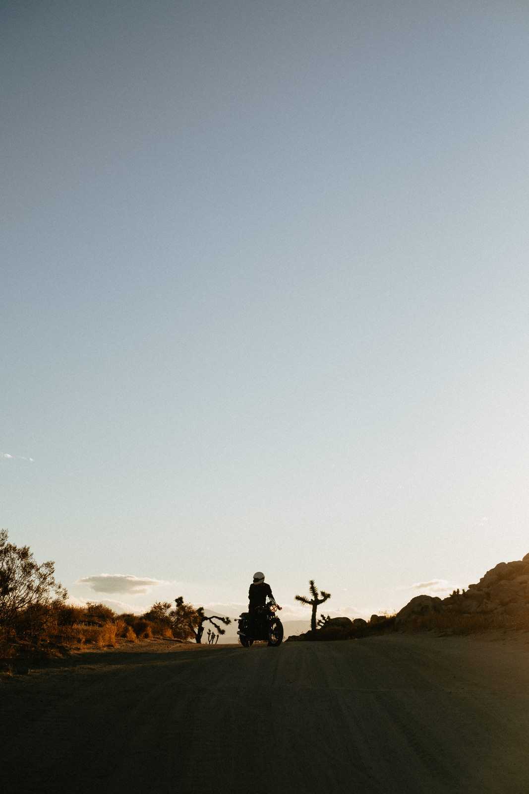 Motorbike lifestyle photography session