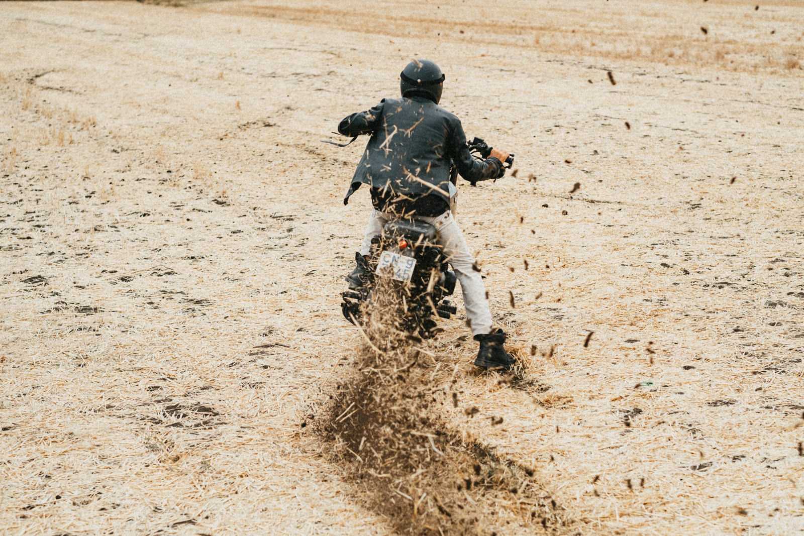 Motorbike lifestyle photography session