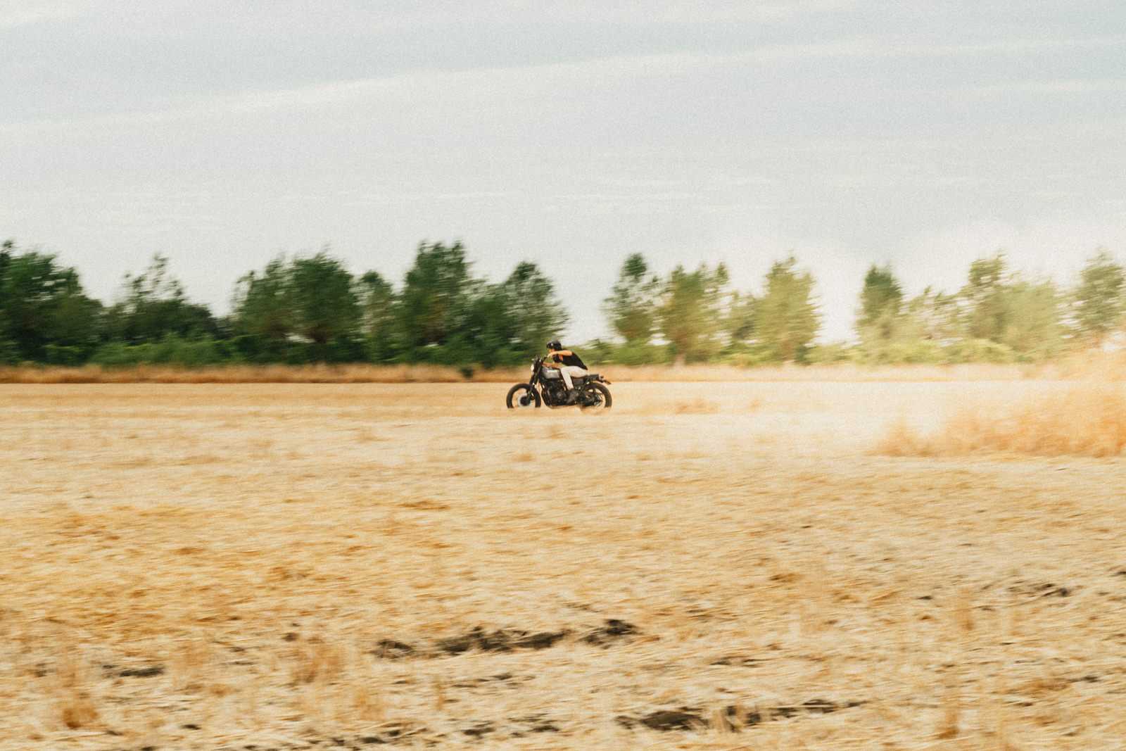 Motorbike lifestyle photography session