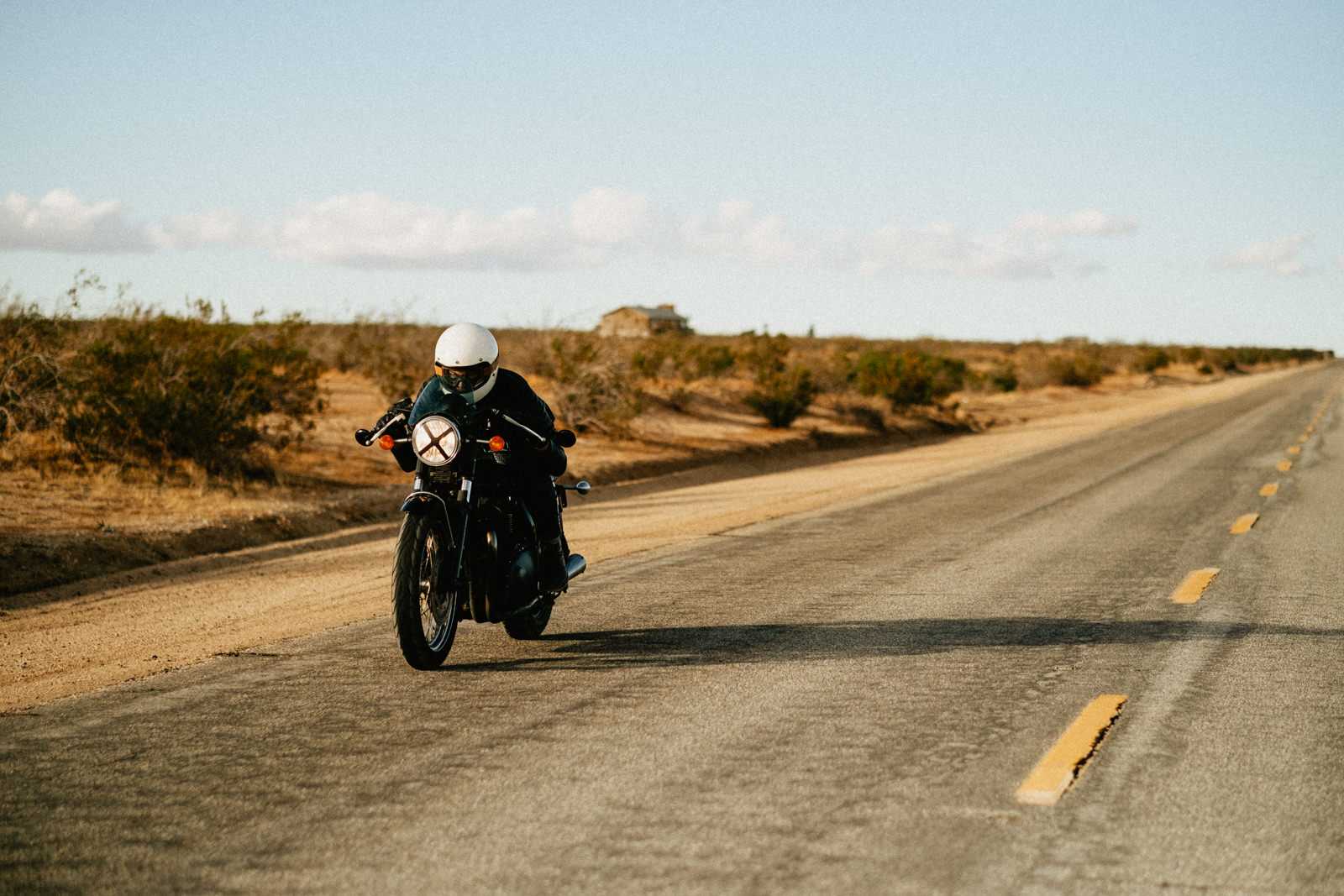 Motorbike lifestyle photography session