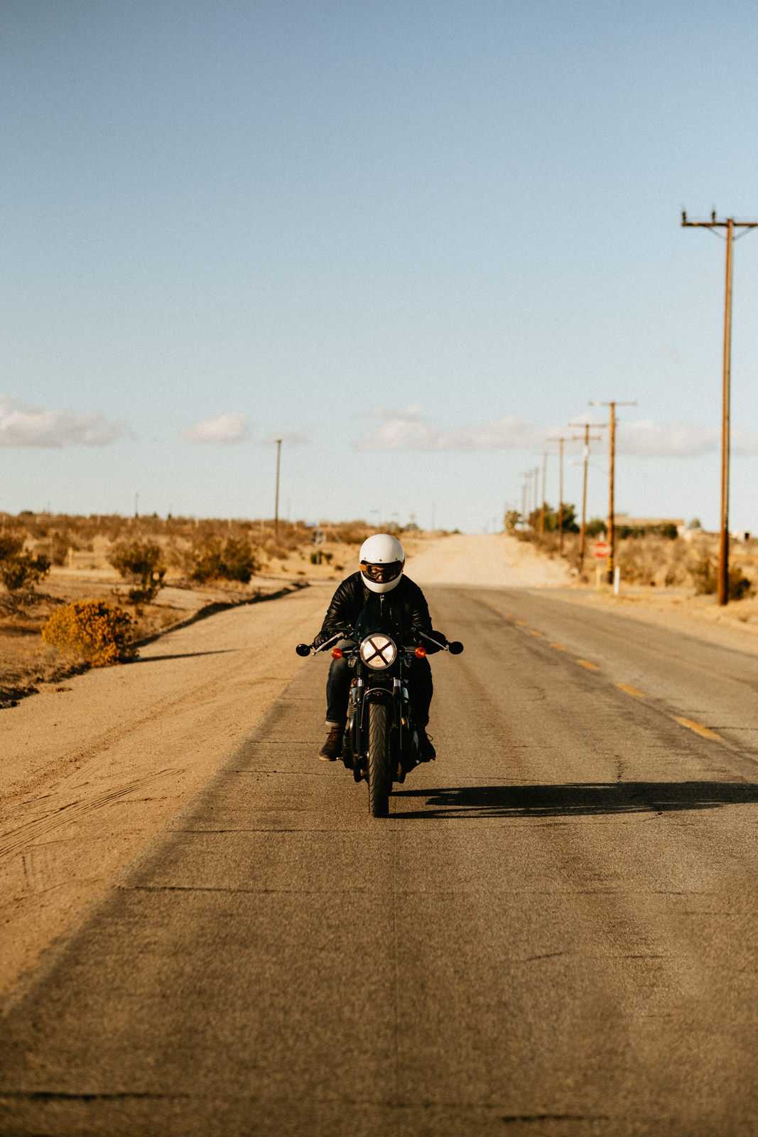 Motorbike lifestyle photography session