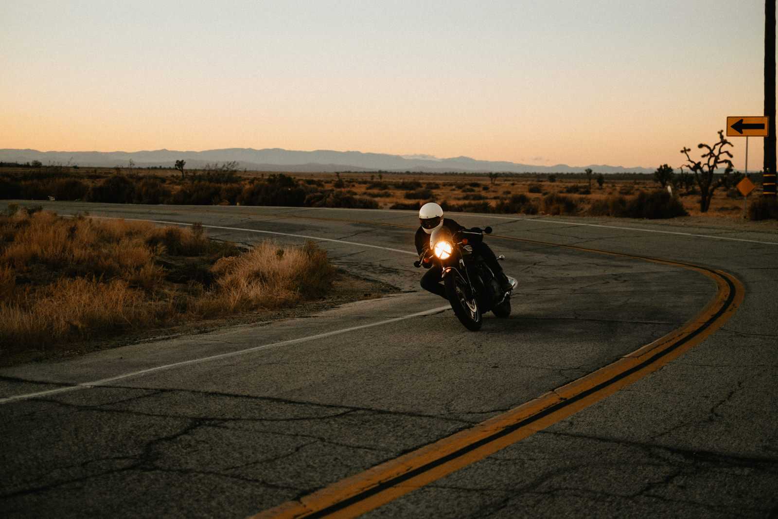 Motorbike lifestyle photography session